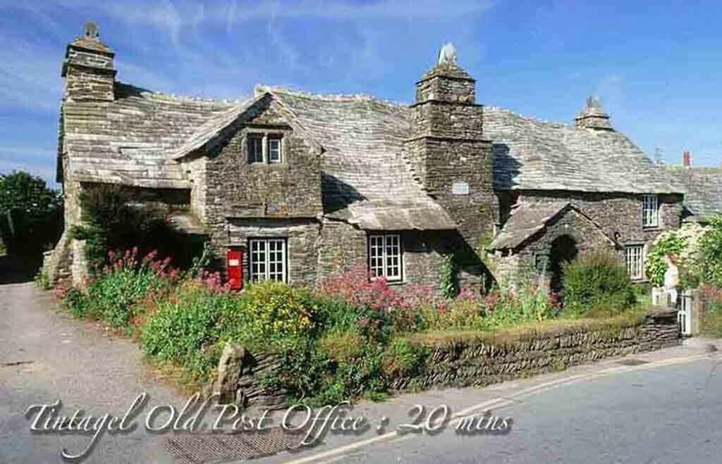 luxury accommodation cornwall housekeeping 5 star cottages Cornwall Meadowview Cottage Medieval Post Office, Tintagel, 20 mins
