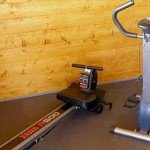 Gym equipment for your exclusive use at Meadowview Cottage a luxury cottage Cornwall