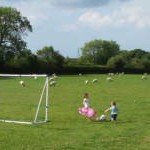 Your children can enjoy the freedom of playing in the meadow at our family friendly and romantic luxury self catering cottage in Cornwall